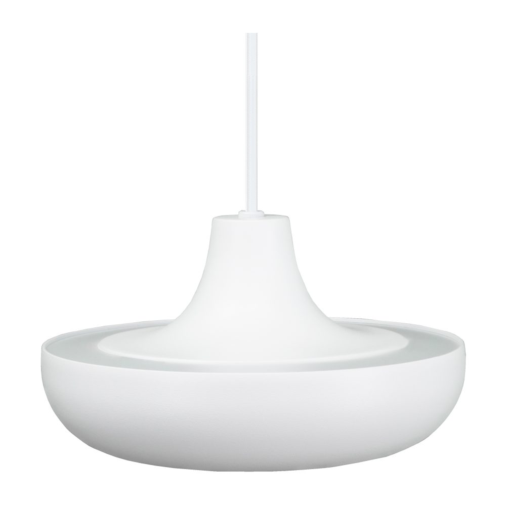 Cassini lampa vit, Ø20 cm