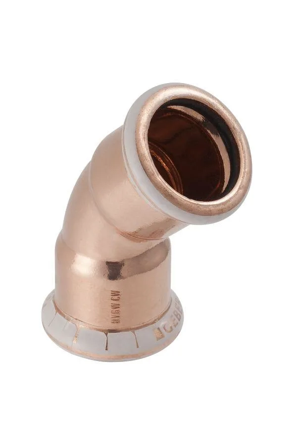 Geberit 1768154 Böj 45°, 2 muffar 54 x 54 mm - Bild 2