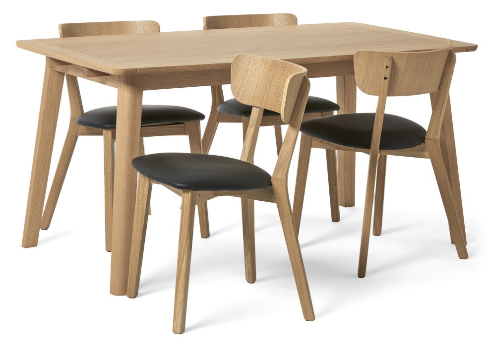 Vilgot Matgrupp med 4 stolar Vilgot
