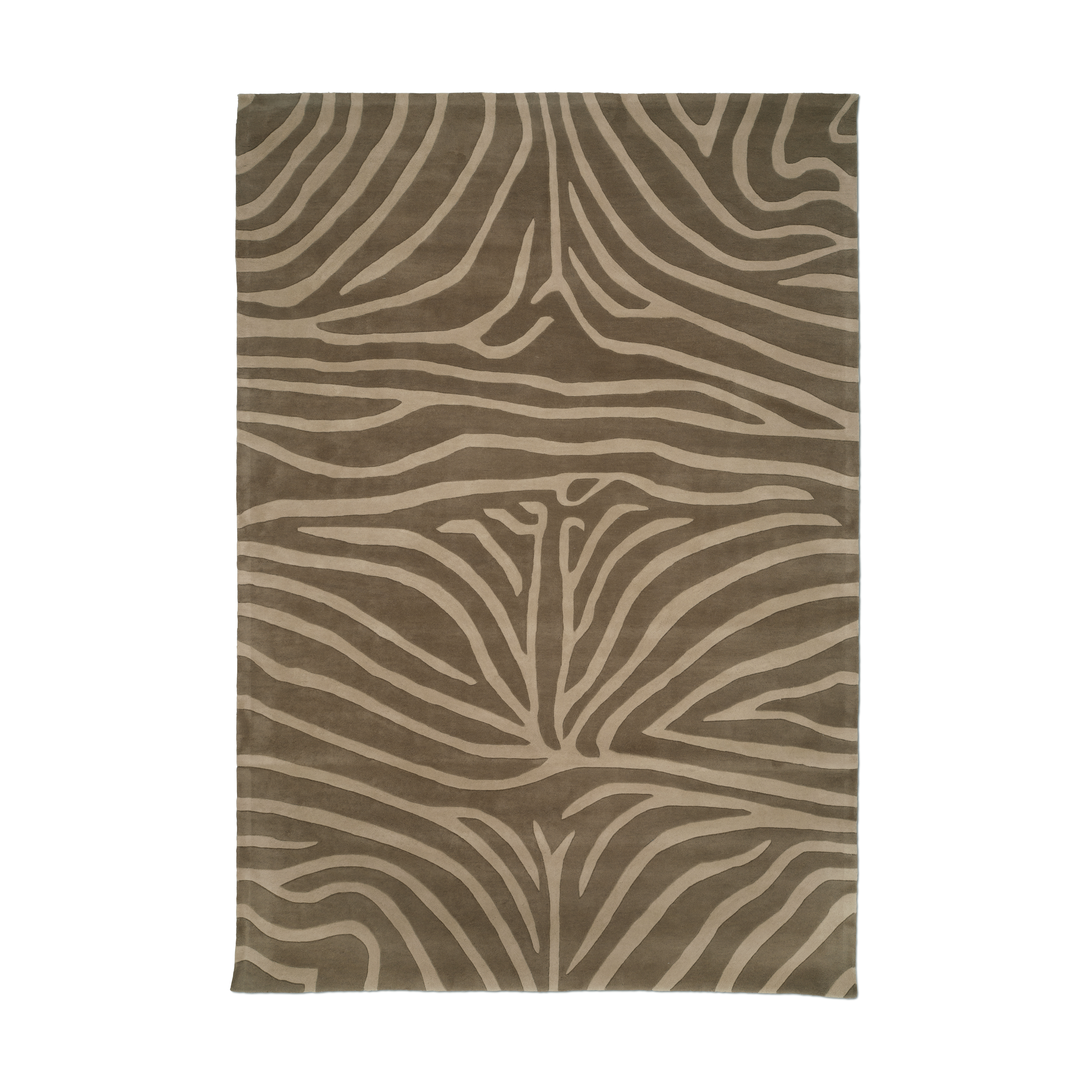 Zebra matta 170x230 cm, Brown