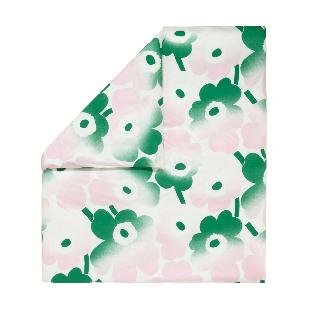Unikko Häivähdys påslakan 240x220 cm, Grön