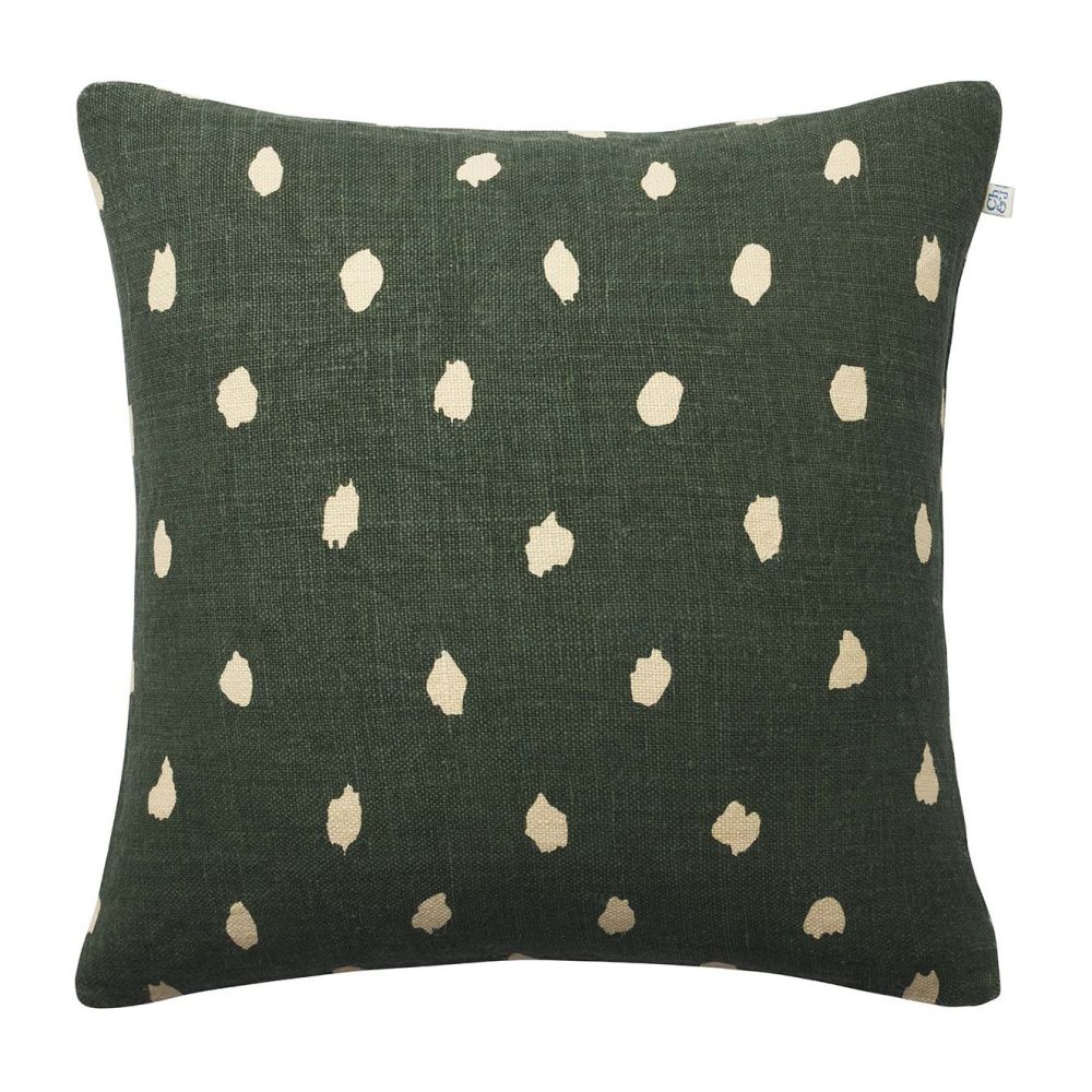 Yash reverse kuddfodral 50x50 cm, Green base
