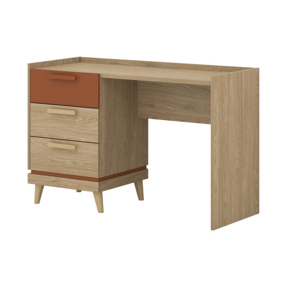 Skrivbord Scandi med 3 lådor