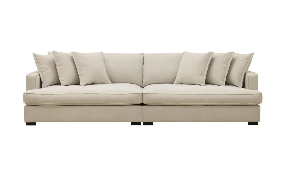 Rossita Lyx 4-sits Extra djup Tygsoffa