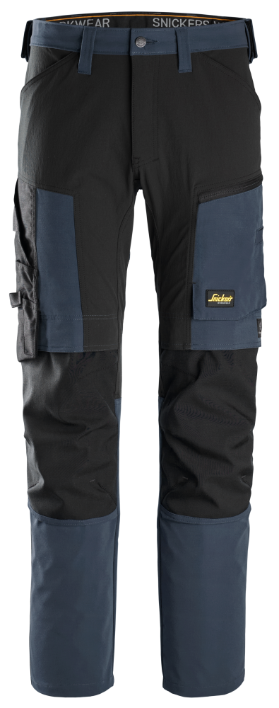ARBETSBYXA SNICKERS WORKWEAR AW MARIN/SVART, STL 44