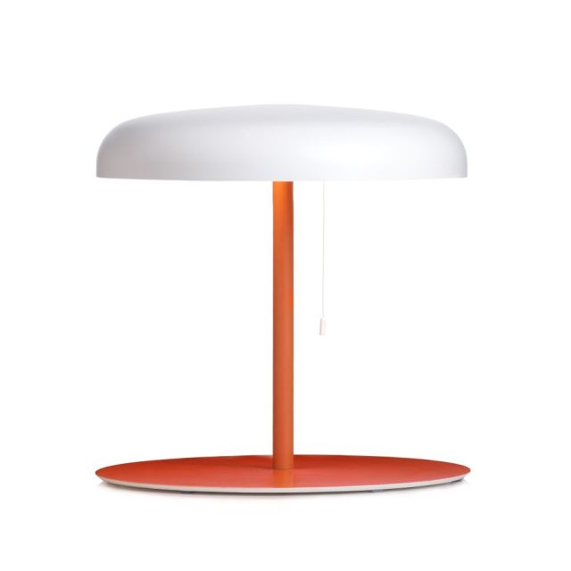 Mushroom bordslampa, orange