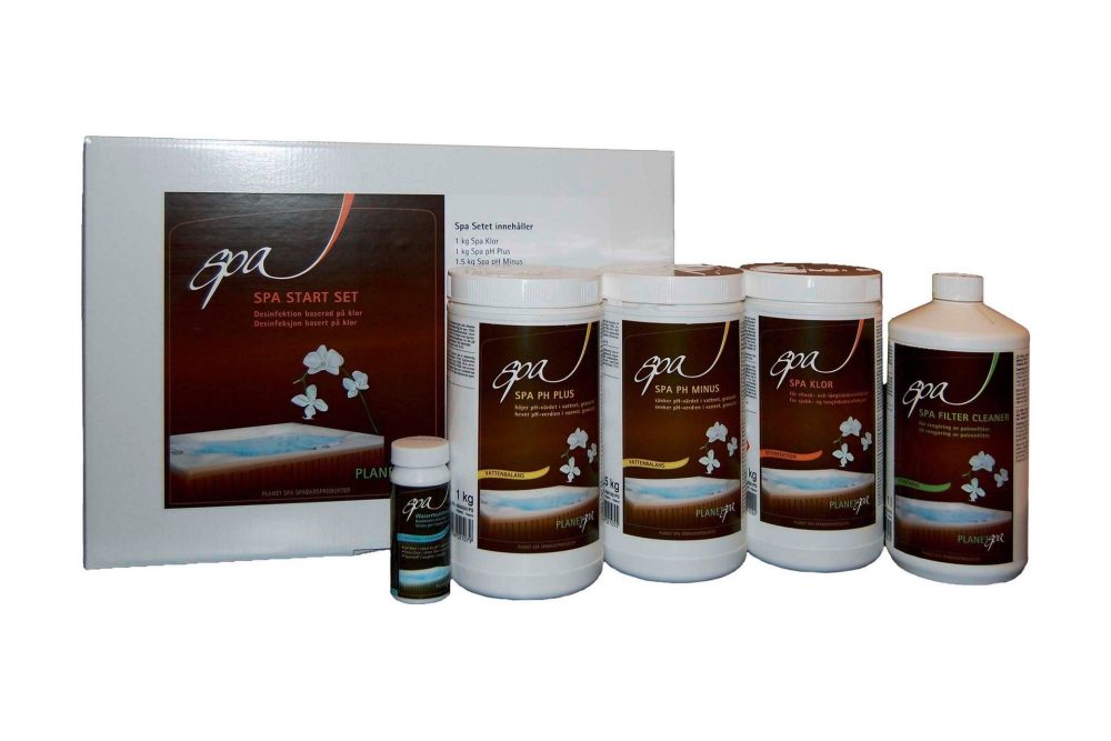 Planet Spa Spa Set Startkit Kemikalier Desinfektion