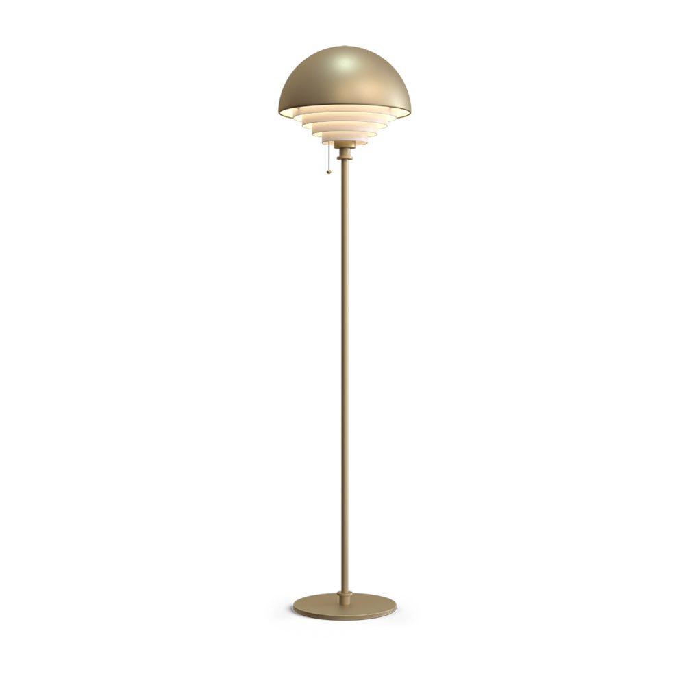 Motown golvlampa 150 cm, Mässing