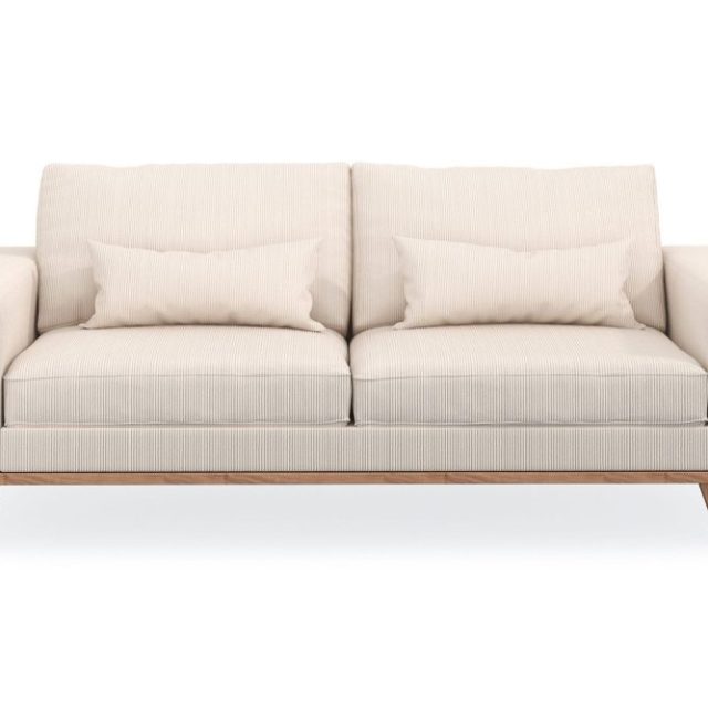 Copenhagen 2-sits Manchestersoffa