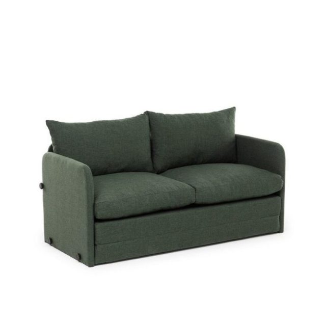 2-sits bäddsoffa Rubby (148 x 70 x 66 cm) Grön