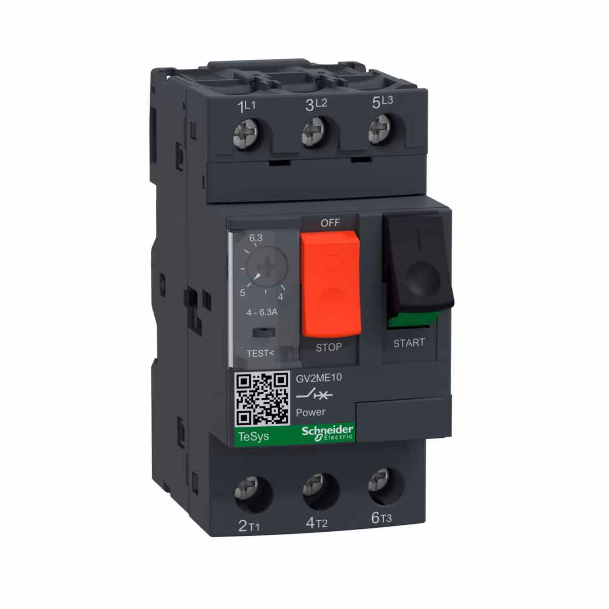 Kjøp Schneider Electric Motorsikkerhetsbryter, 4-6.3A