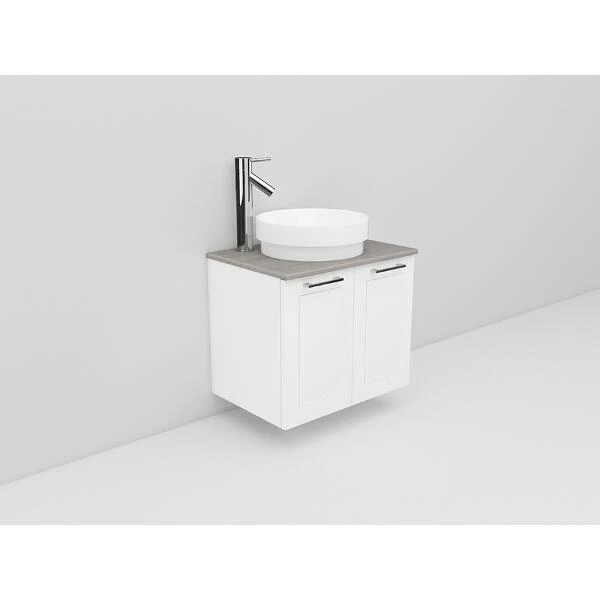 Badrumsmöbel Flexline Modell 4 60cm, Vit, Ram | Stuvbutiken