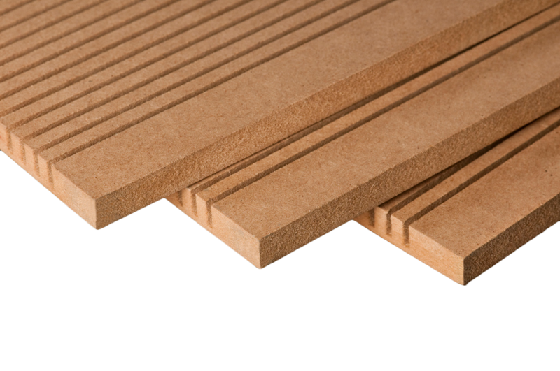 MDF LJUNGBERG FRITZOE BÖJBAR SPÅRAD TVÄRS, 9X1220X2440 2,97M2