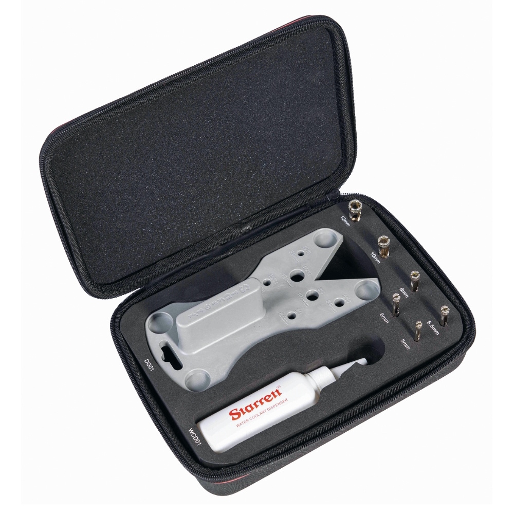 Borrkit Diamant 6 Del 5-12mm Starrett