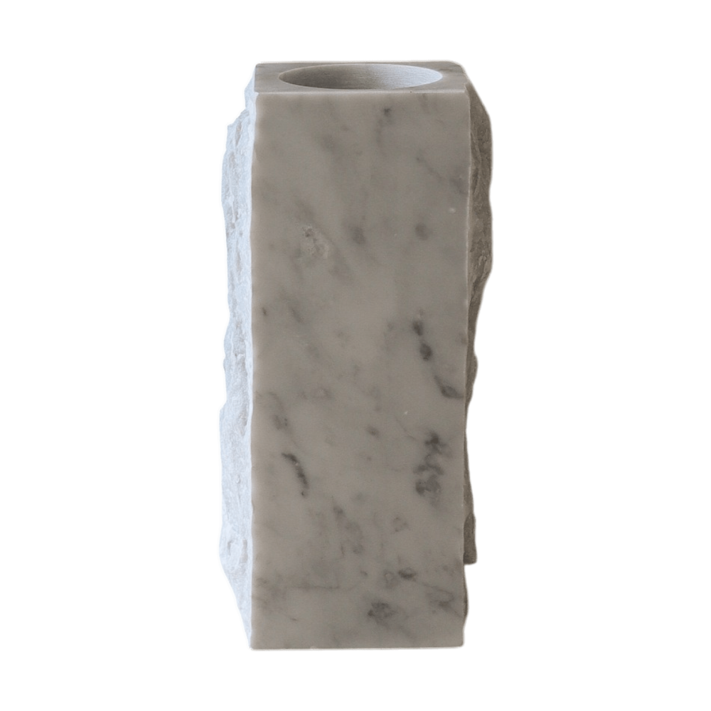 Carrara Edge marmorvas, Medium, 30 cm
