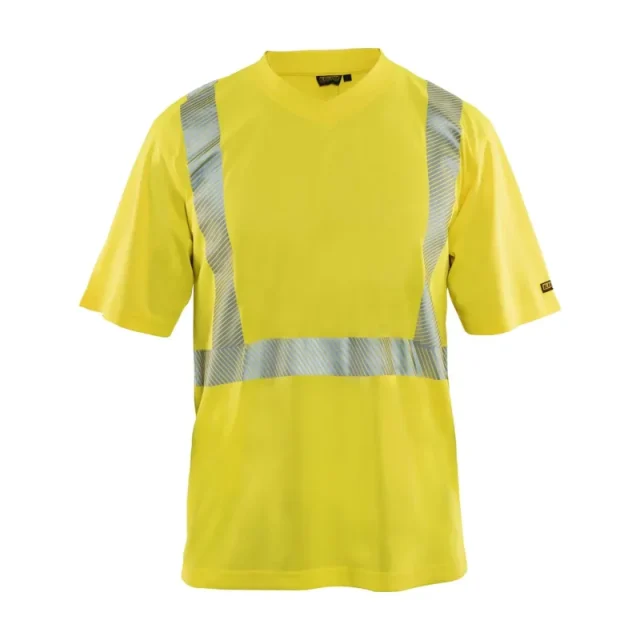 Blåkläder 338610133300XL T-shirt varselgul, UV-skyddad Stl XL