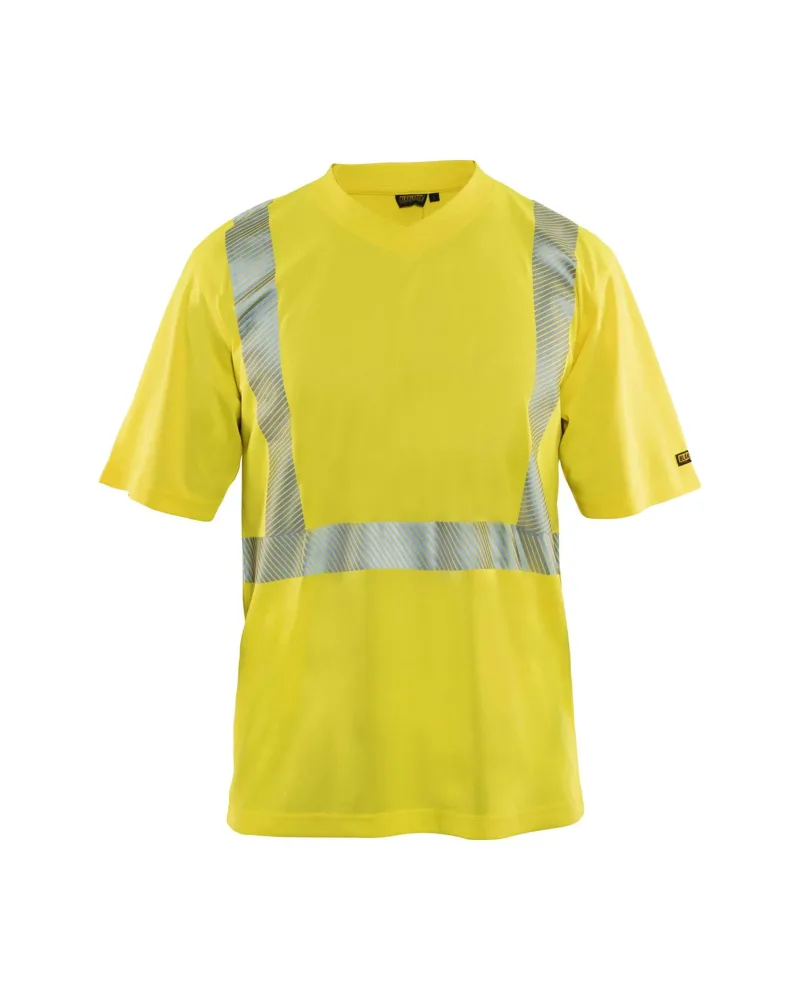 Blåkläder 338610133300XL T-shirt varselgul, UV-skyddad Stl XL