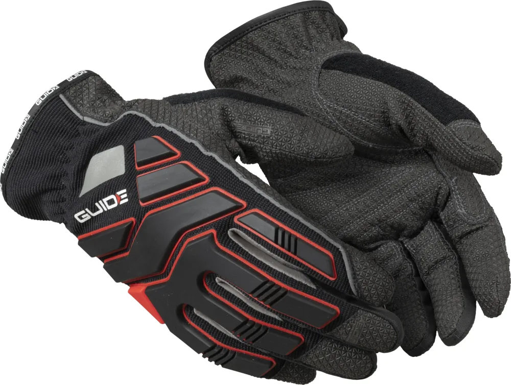 Guide Gloves 5126 Handske syntet, slagskydd, tight 10