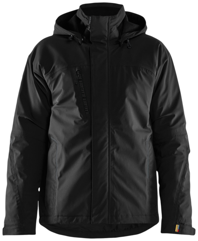FUNKTIONSJACKA BLÅKLÄDER 4484 1917 LÄTT, FODRAD STRETCH SVART 4XL