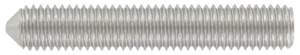 Schäfer & Peters 402723 4 Stoppskruv M3 MS6SS A2, ISO 4027 (DIN914) M3 x 4 mm, 500-pack
