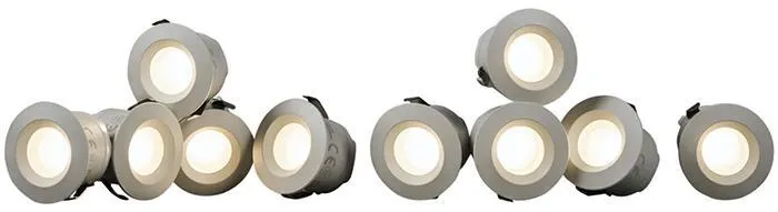 Hide-a-Lite Core Smart Downlight 45°, vit, 3000 K, 10-pack