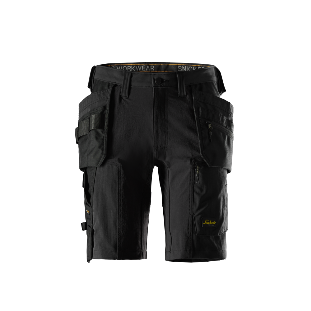 STRETCHSHORTS AW HF SVART STL 46