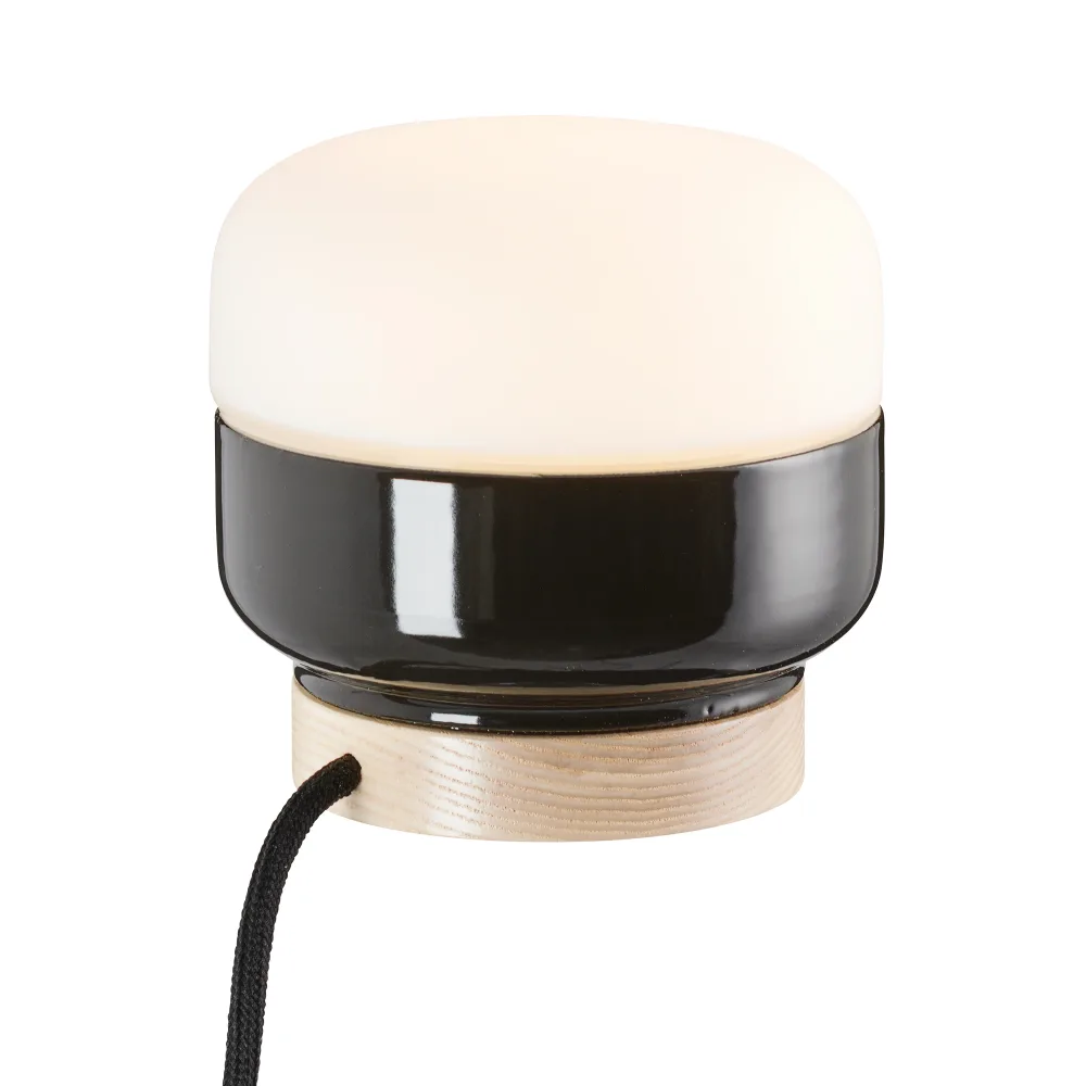Ifö OHM 140/190 Bordsarmatur svart, IP20 Klar vit - Bild 2