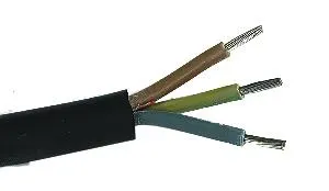 Gelia 40000384 Kabel svart, 3G1.5, 50 m, RDOE, H07RN-F