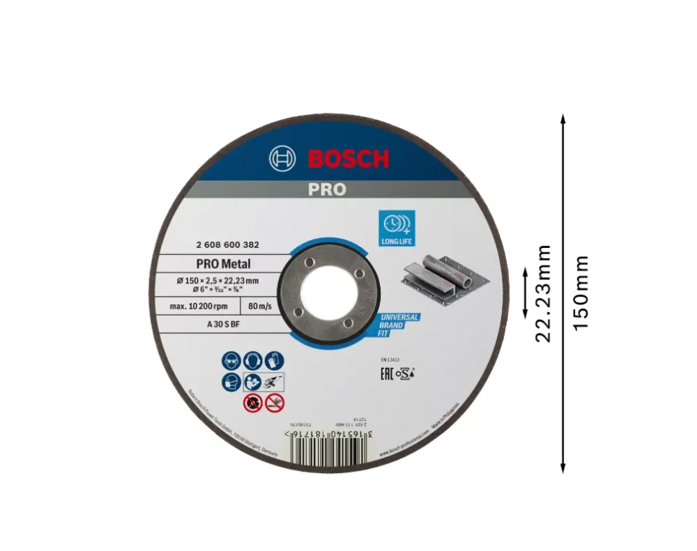 Bosch Expert for Metal Kapskiva 150x22,23mm