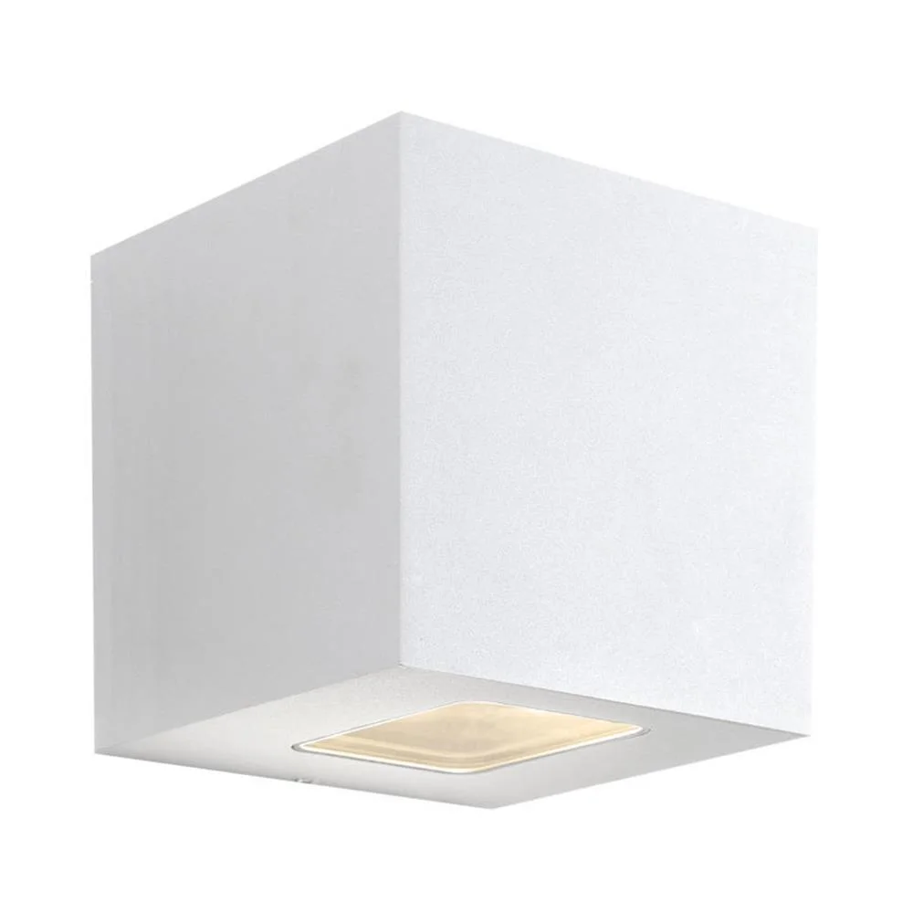 Hide-a-Lite Cube XL II Väggarmatur 3000K, 1890 lm, 80°, 25W, IP65 Grå