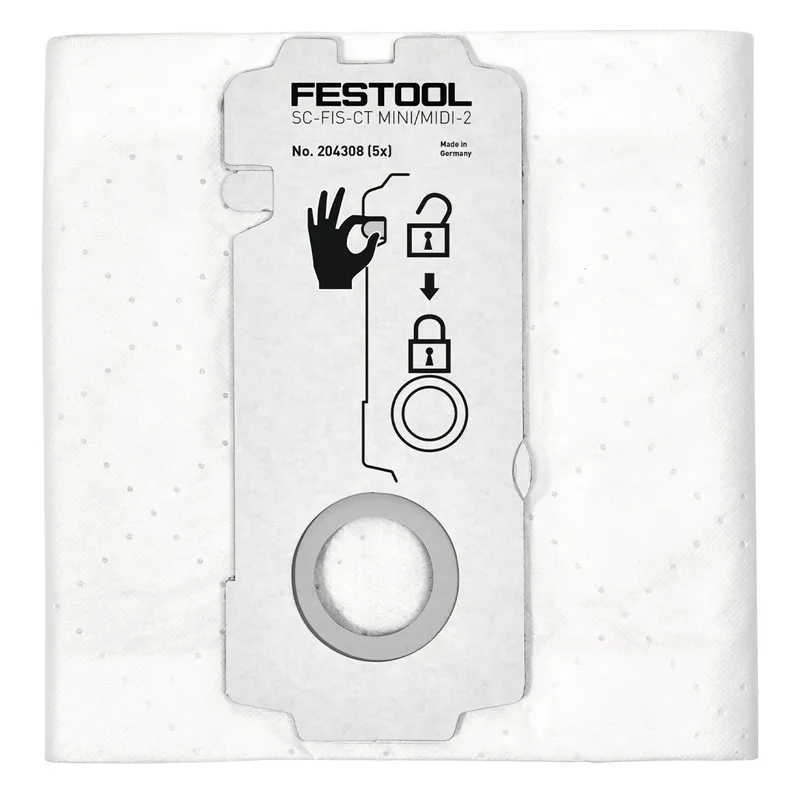 Festool SELFCLEAN filtersäck SC-FIS-CT CT15 / MINI / MIDI-2