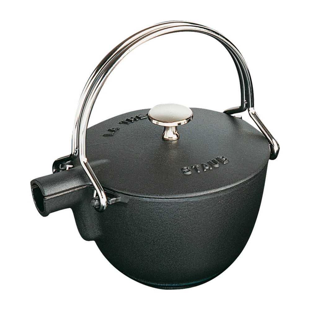 Staub tekanna rund 1,15 L, Svart
