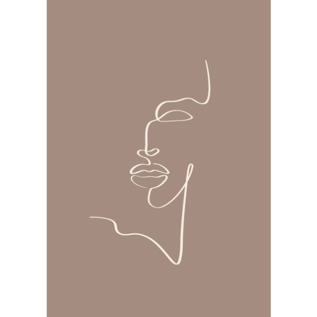 Poster Siluette 50x70 cm