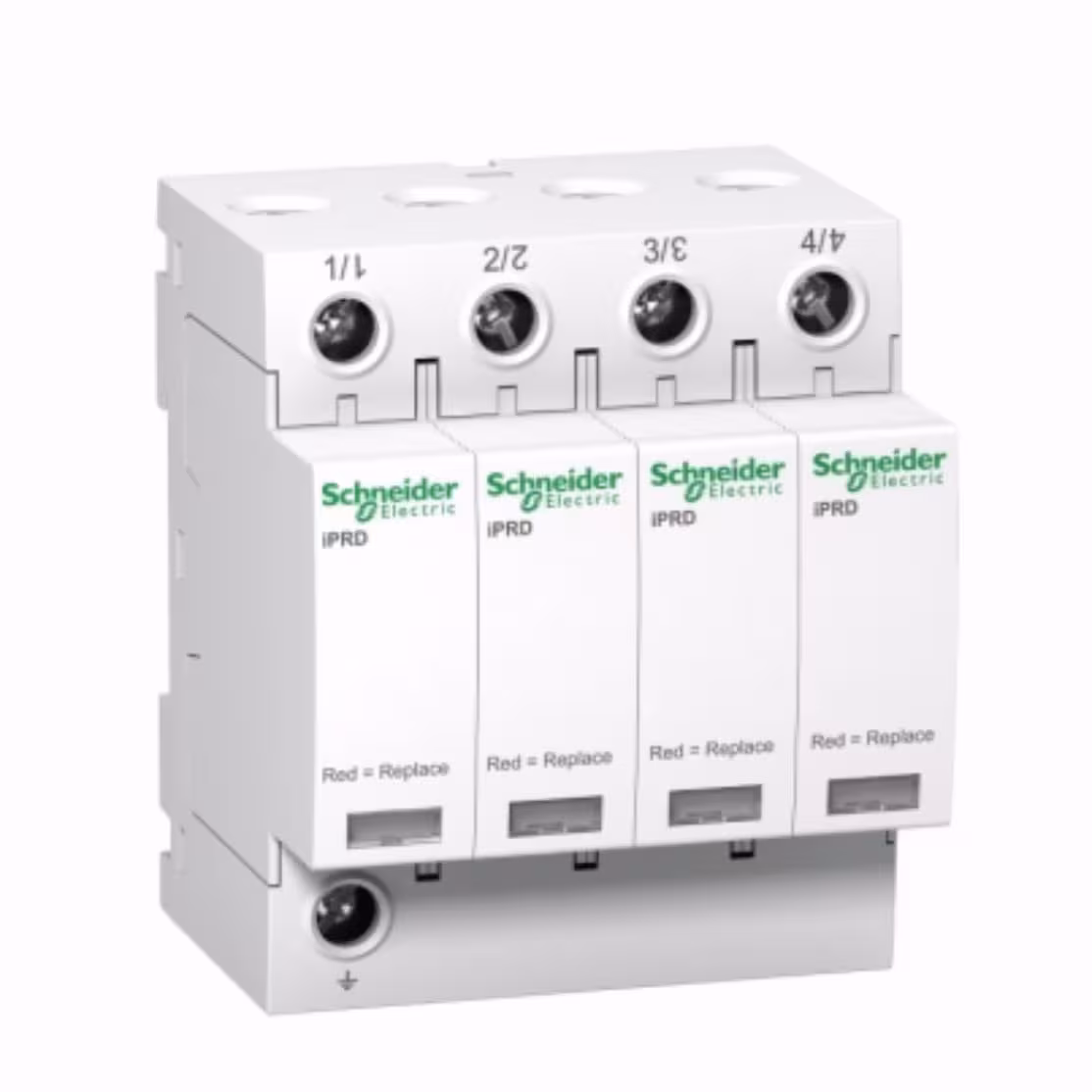 Kjøp Schneider Electric Overspenningsvern, Acti9 iPRD 40r, 4 P, type 2, 4 moduler