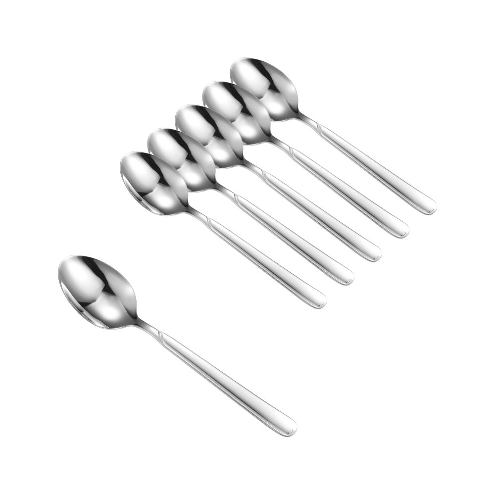 Elisabeth dessertsked 6-pack, Rostfritt stål