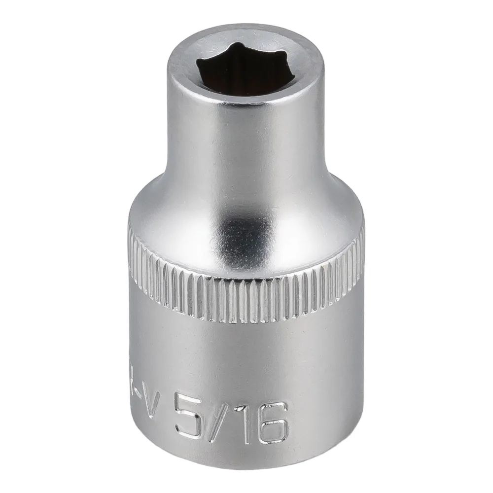 PELA 562444 Hylsa drivstorlek 1/2", 6-kant, kort 3/8"
