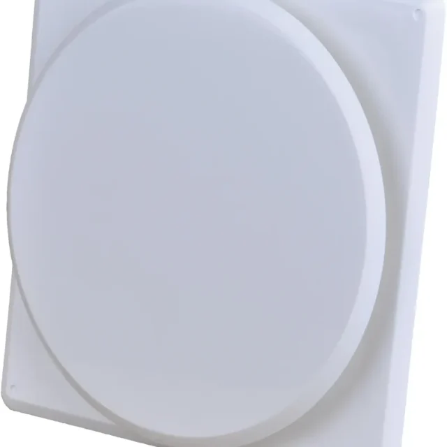 Flexit 02044 Tallriksventil vit, ram och karm 153 x 153 mm