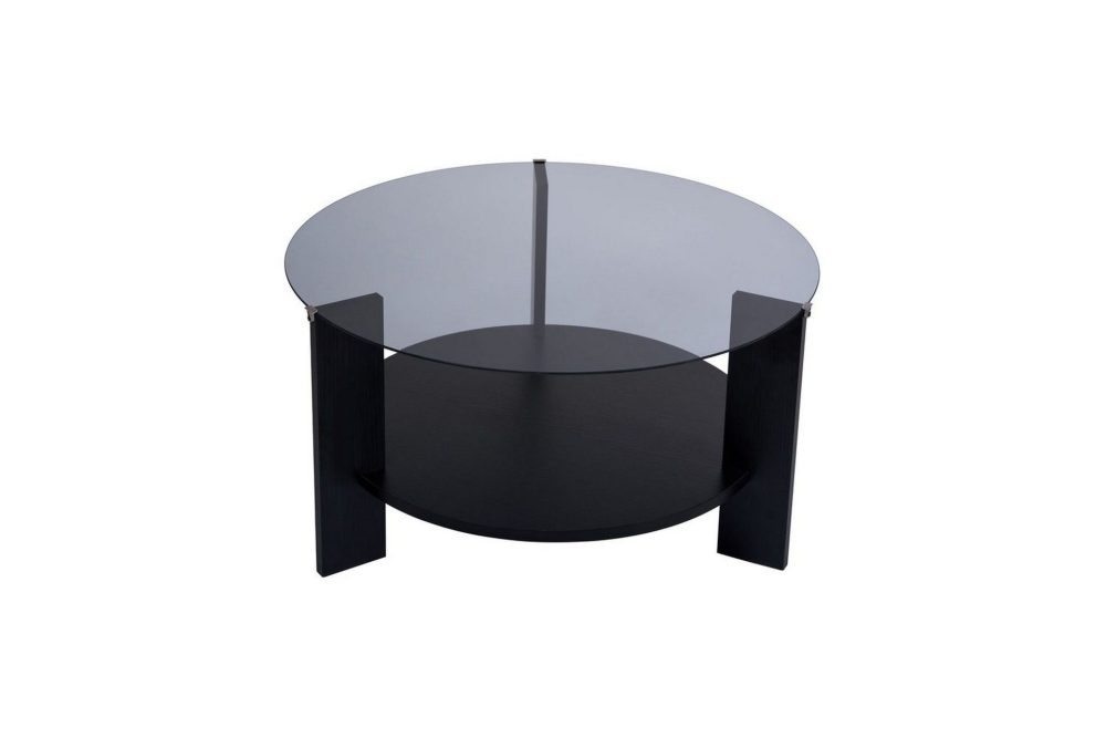 Soffbord Clara 75 cm med Glasskiva