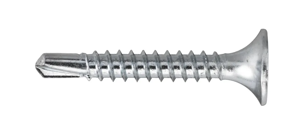 FIXX 472607 Gipsskruv 3.5 mm, bandad, med borrspets, EFZ 25 mm, 1000-pack