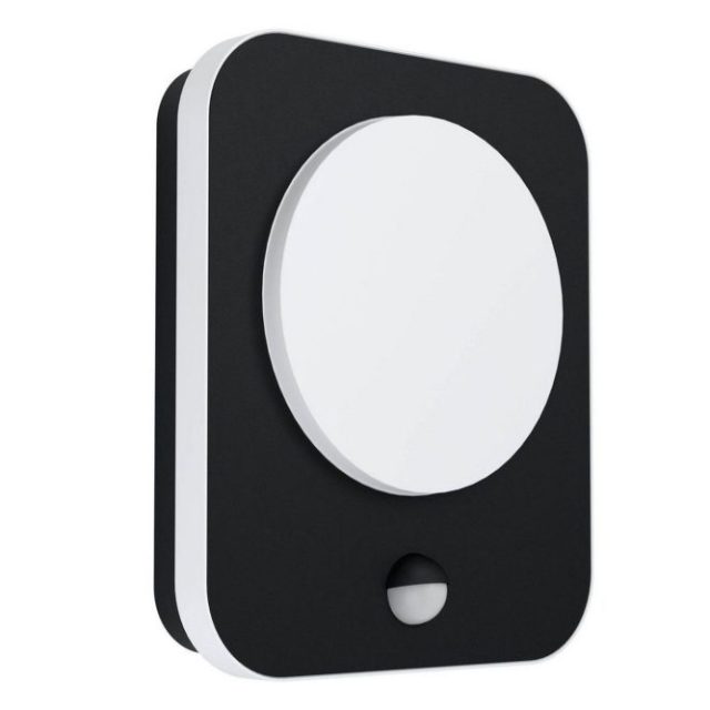 Vägglampa Utebelysning Eglo Madriz med Sensor