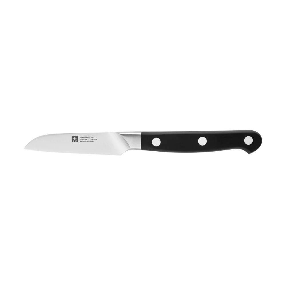 Zwilling Pro grönsakskniv 9 cm, Svart-rostfritt stål