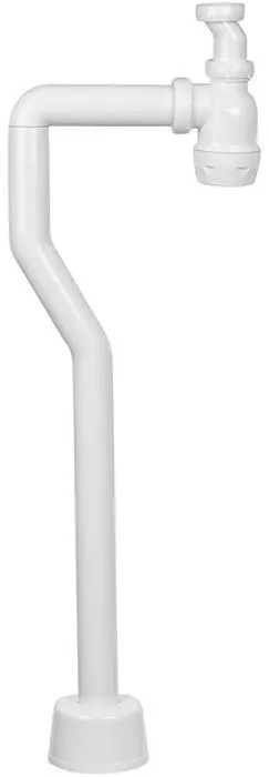 Faluplast 43700 Vattenlåssats plast, S-böj, för 40 mm rör