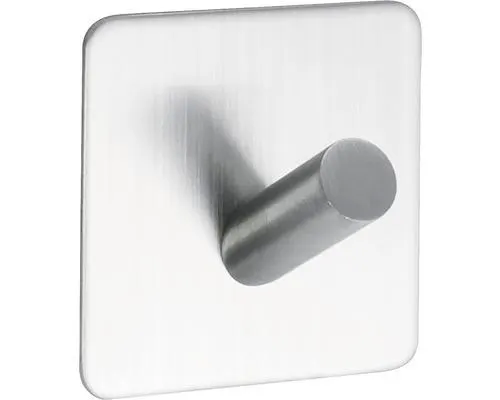 Beslag Design Base Handdukshängare 1 krok Mattborstat stål - Bild 2