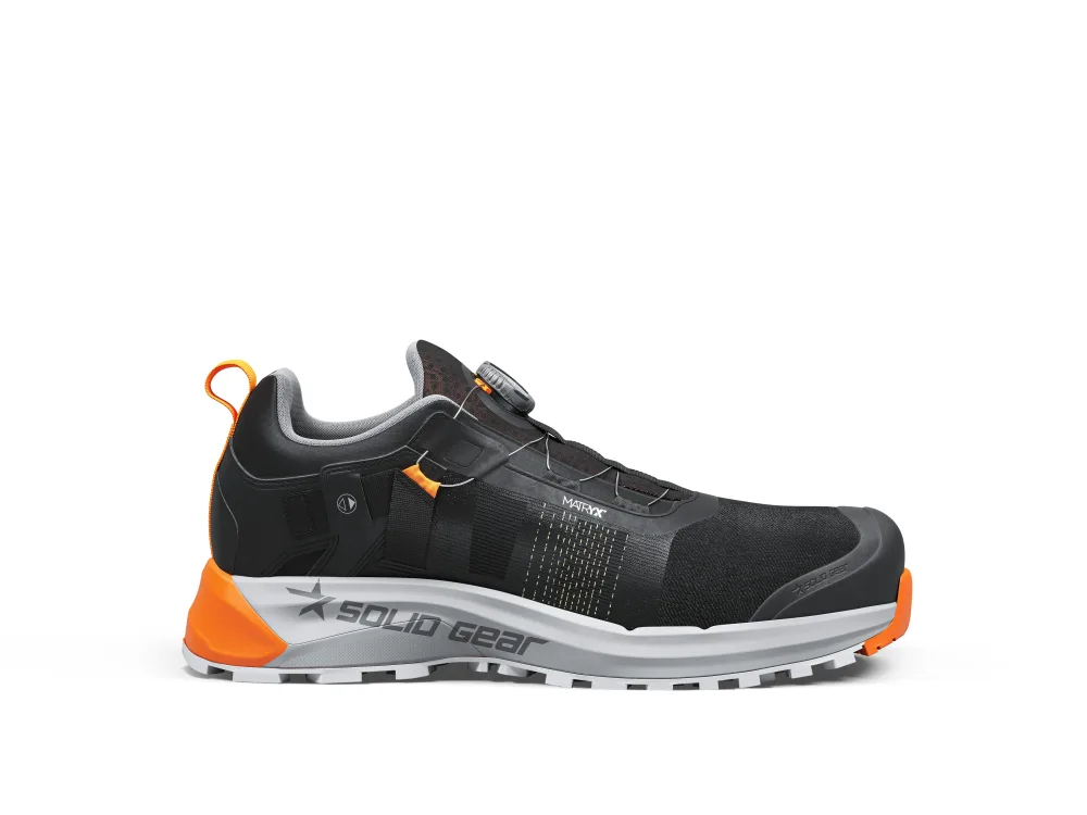 Solid Gear Haze 2 Fly Low Skyddssko svart/orange 36