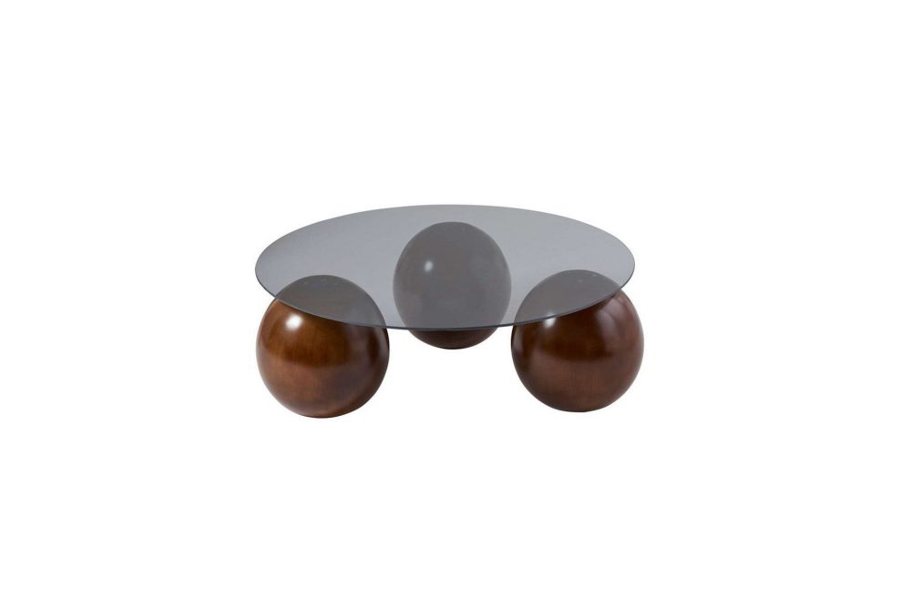 Soffbord Nordure Sibas Soffbord 85 cm Mörkbrun
