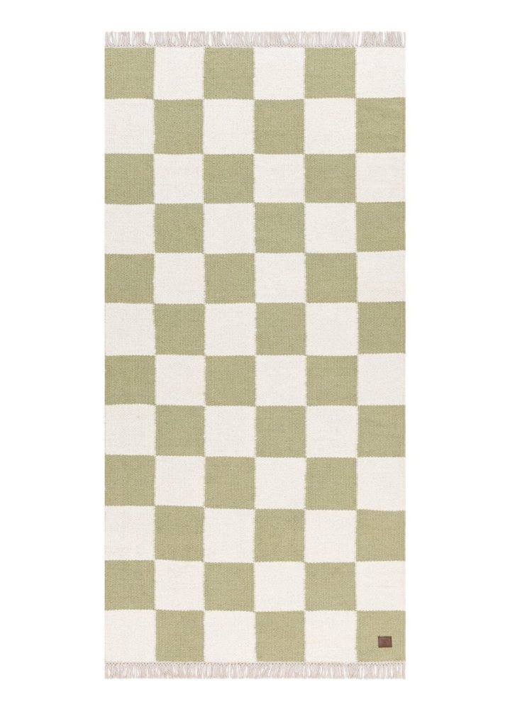 Handvävd Matta Nordic Check 75x200 cm