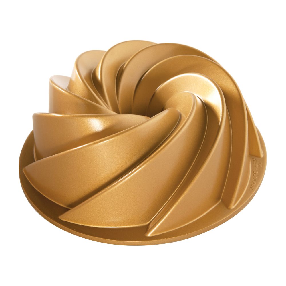 Nordic Ware heritage bundt bakform guld, 2,4 L