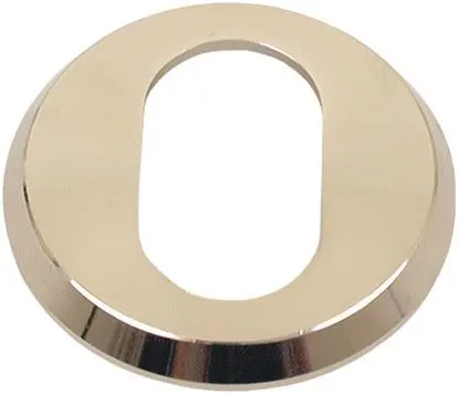 ASSA 105274 Cylinderring oval, förnicklad 13 mm