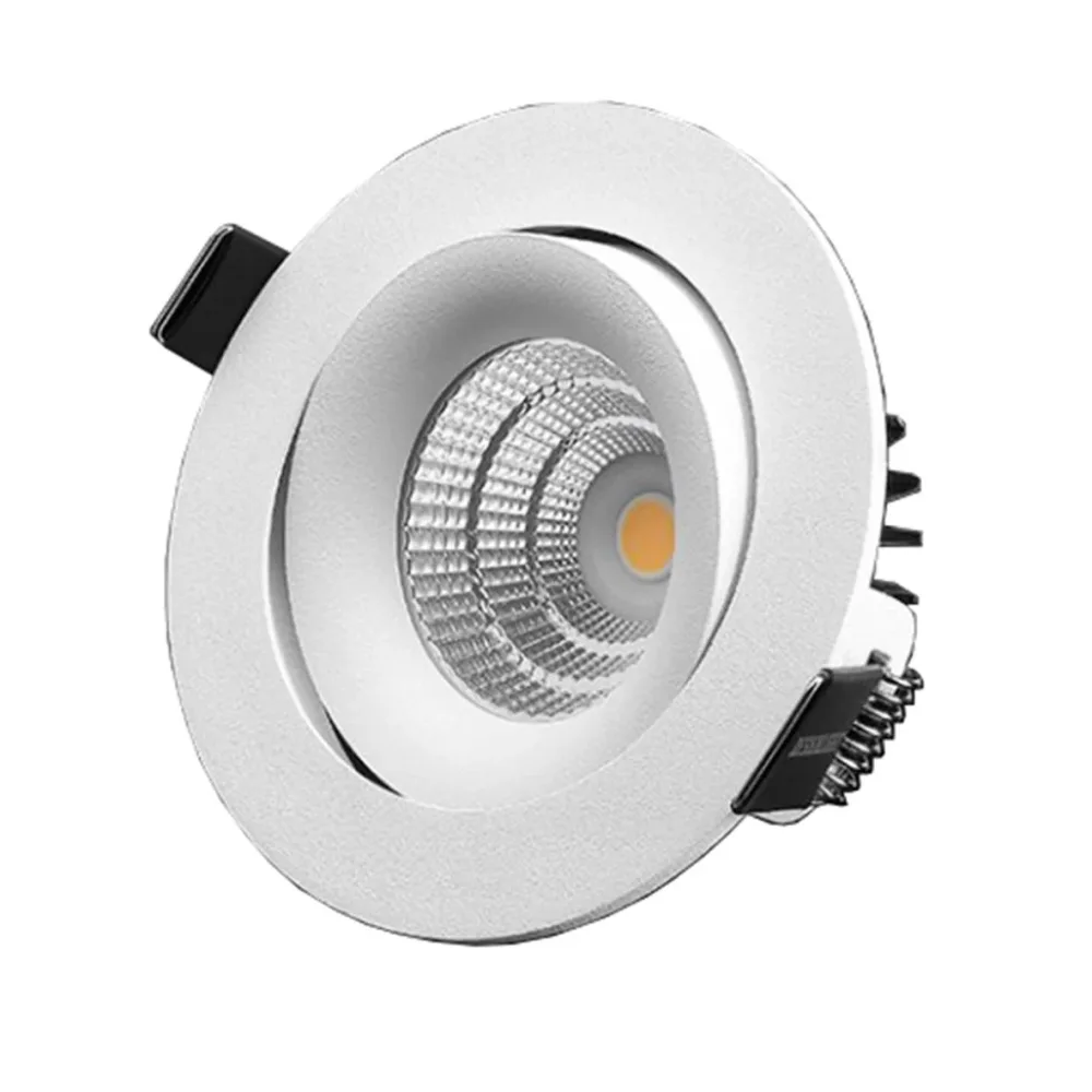 Designlight P-1602527 Downlight 7 W, vinklingsbar, vit 2700 K