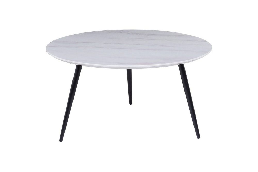 Soffbord Effie Vit/Svart